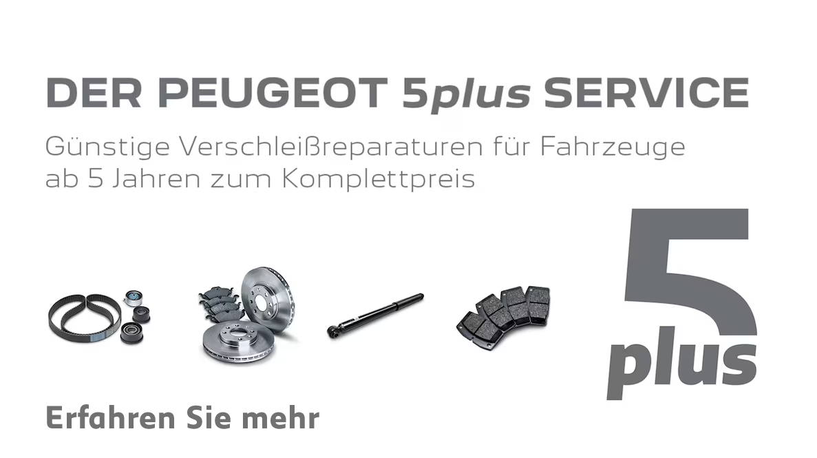 Link zum Peugeot 5 Plus Programm